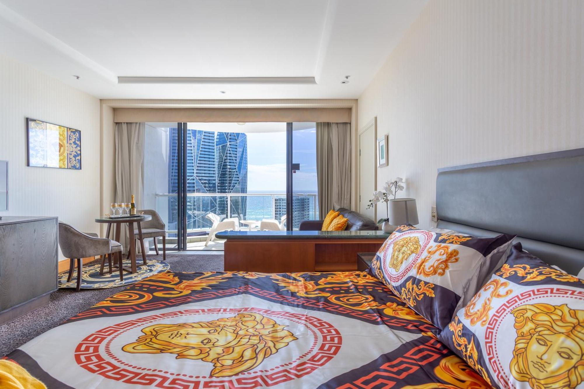 Luxury Privately Owned Ocean View Studio Apartments At O4Ks Gold Tower Gold Coast Camera foto